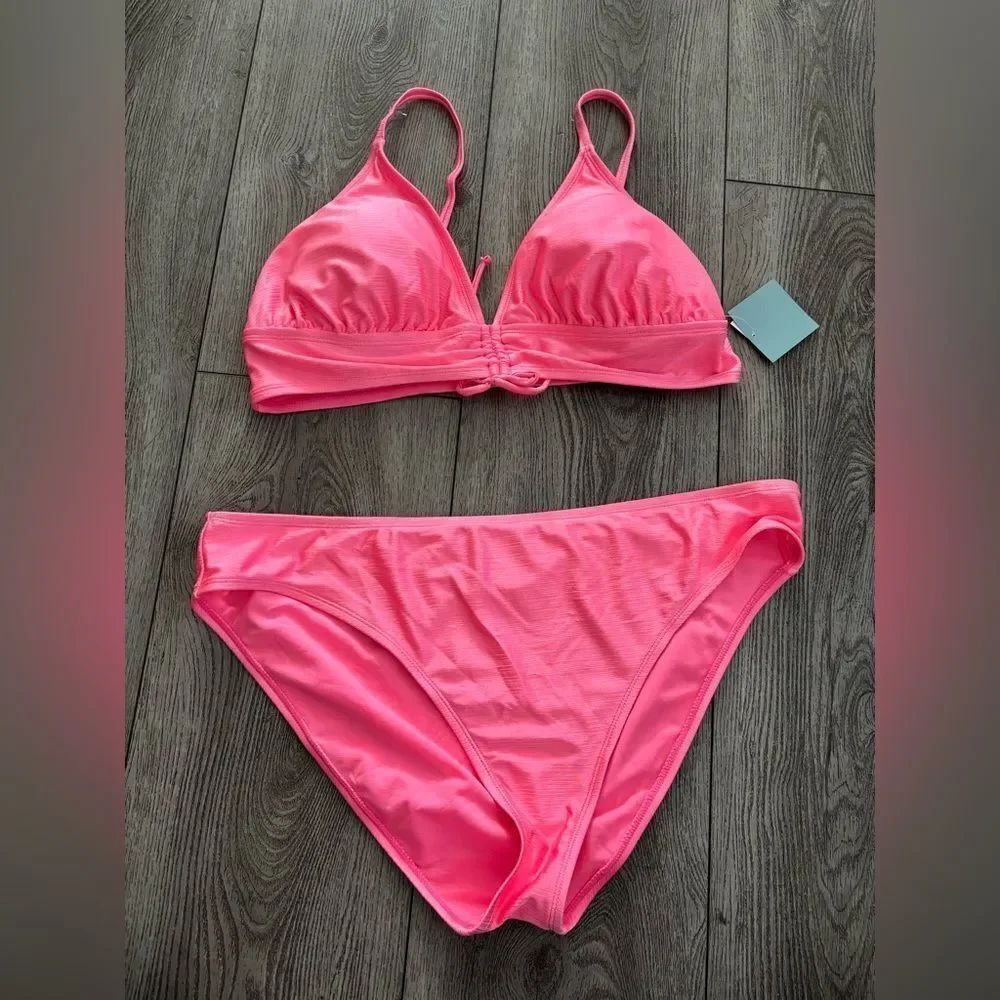 Blu C woman’s hot pink 2 pc bikini set